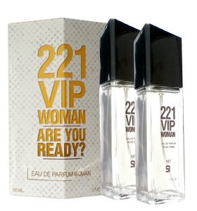 Perfume Imitación 212 Vip CH Mujer